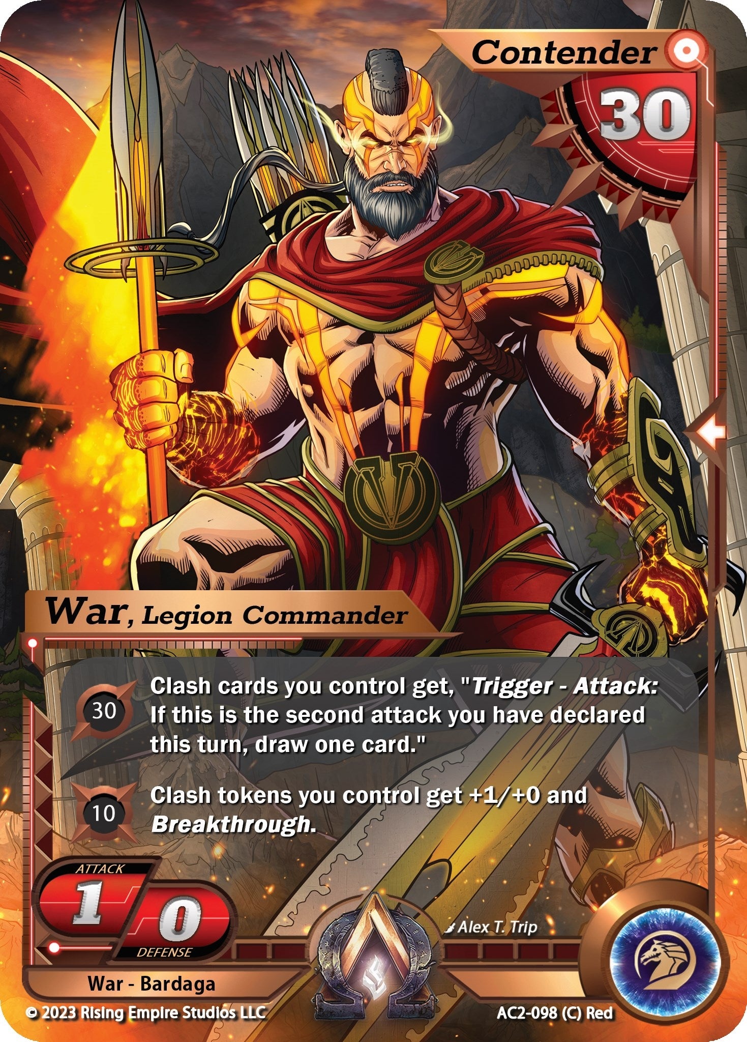 War Legion Commander (2098) [AC2] - Alpha Clash Single