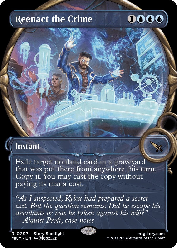 Reenact the Crime (Showcase) (297) [MKM] - MTG Single
