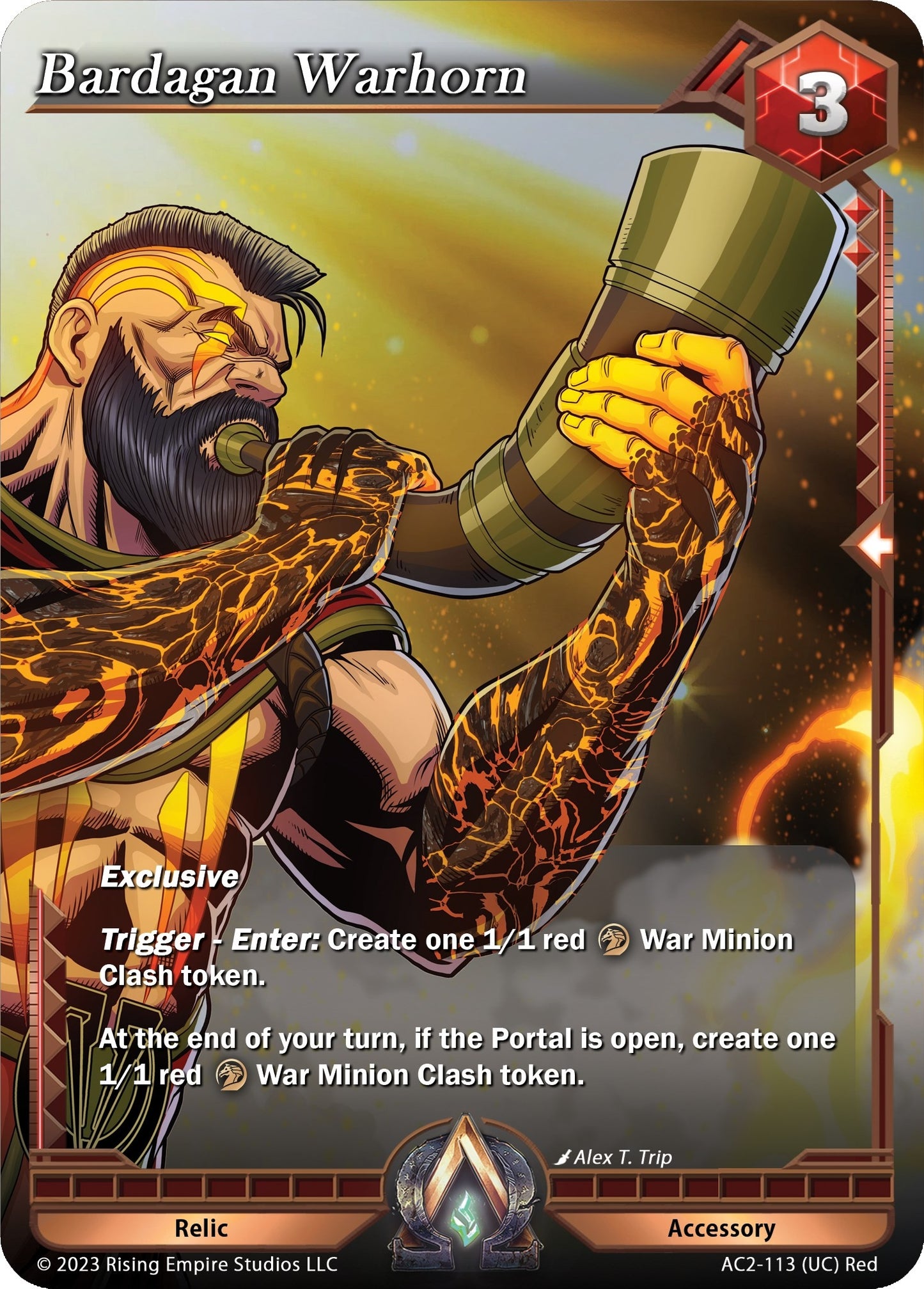 Bardagan Warhorn (2113) [AC2] - Alpha Clash Single