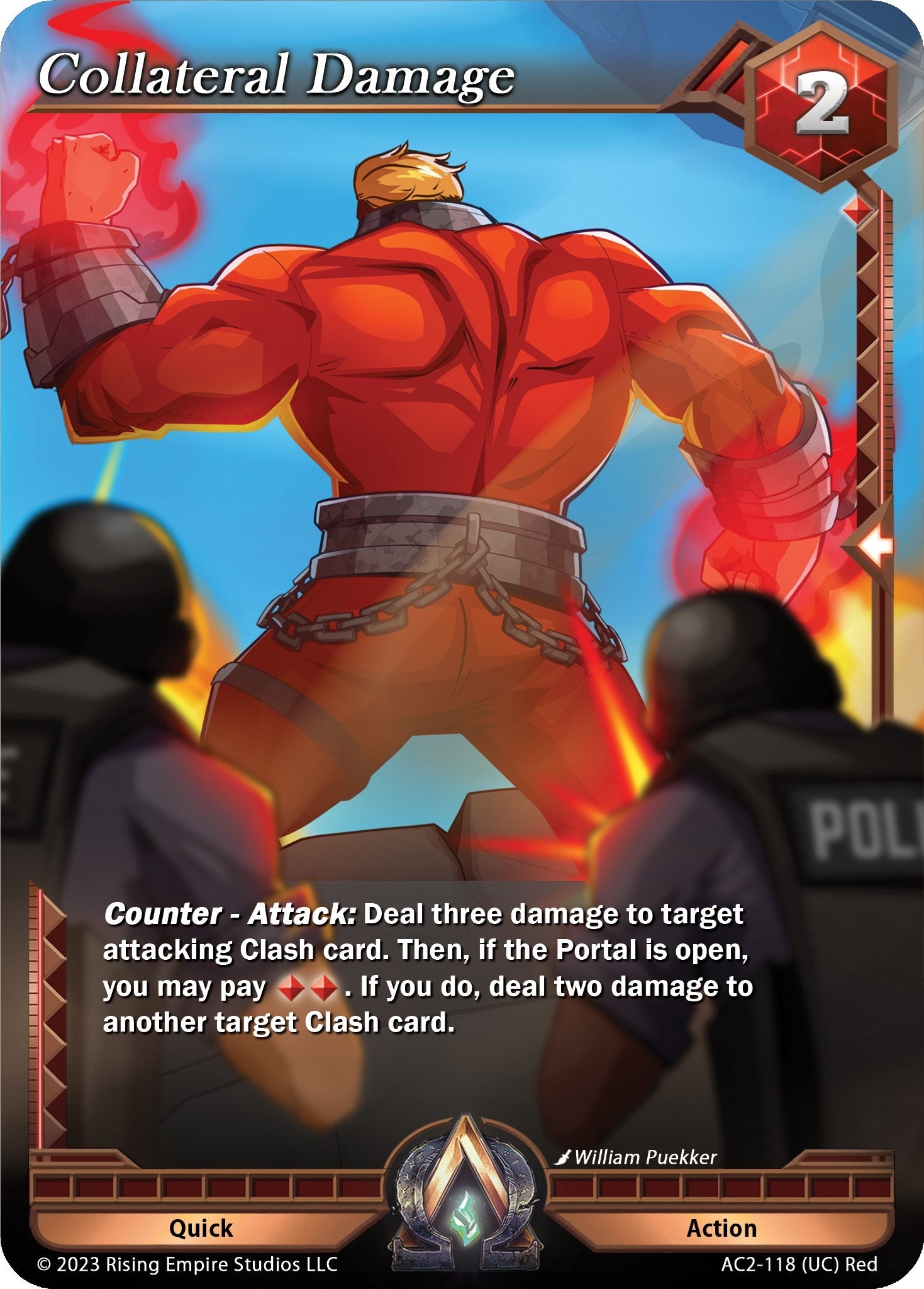 Collateral Damage (2118) [AC2] - Alpha Clash Single