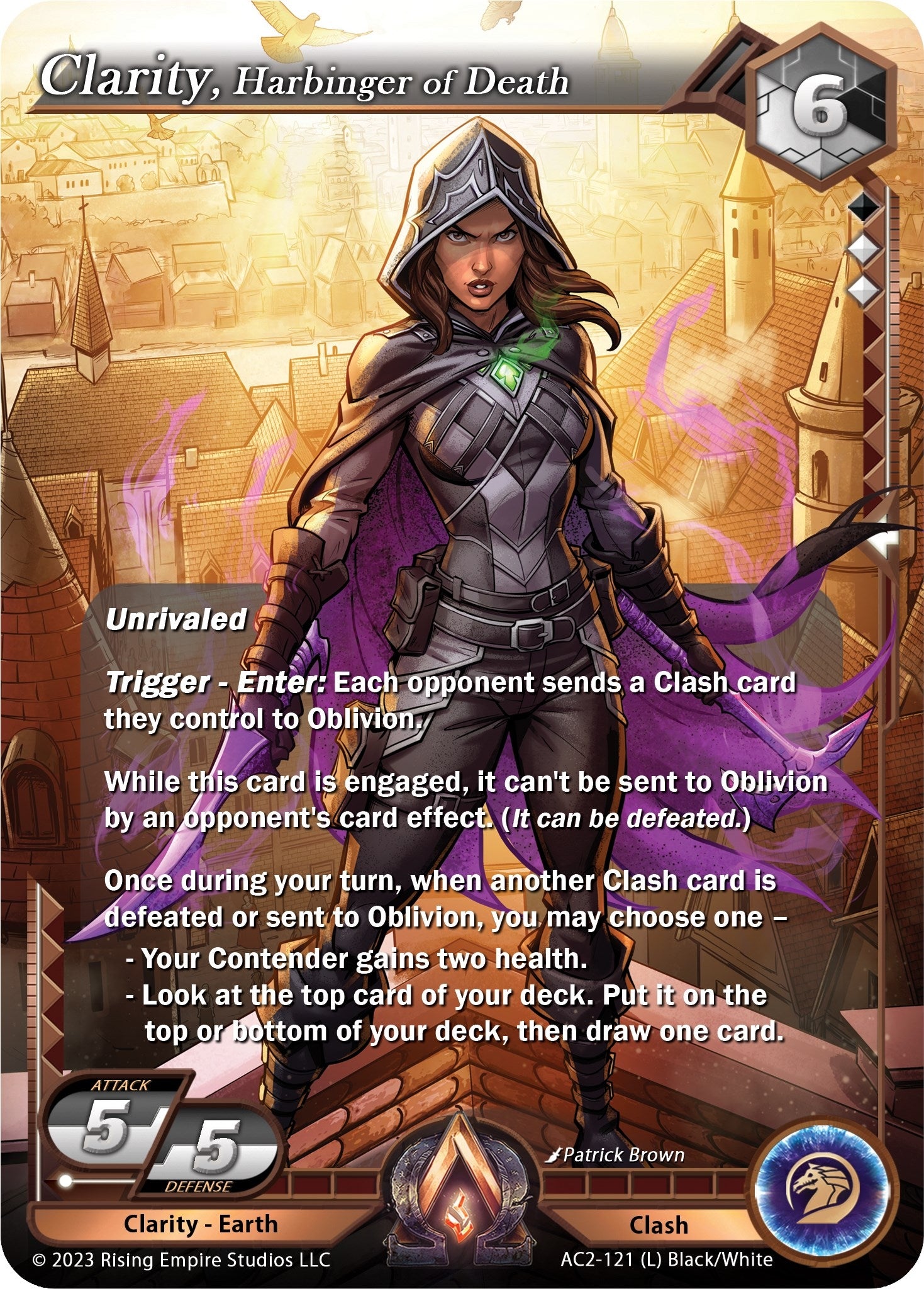Clarity Harbinger of Death (2121) [AC2] - Alpha Clash Single
