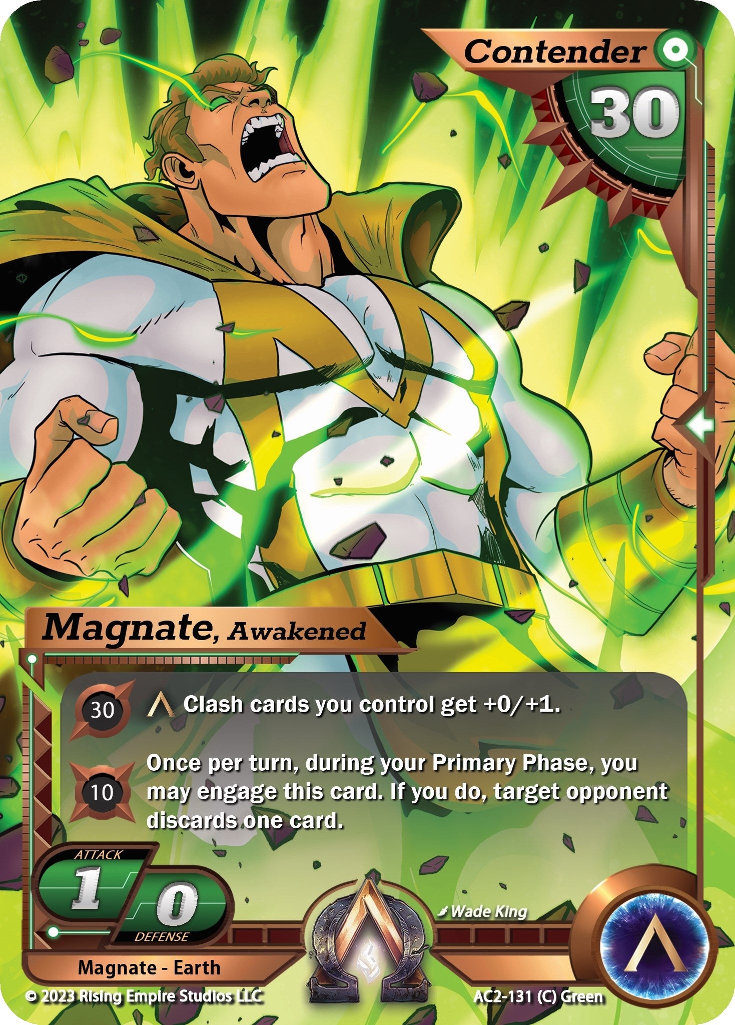 Magnate Awakened (Alternate Art) (2131) [AC2] - Alpha Clash Single