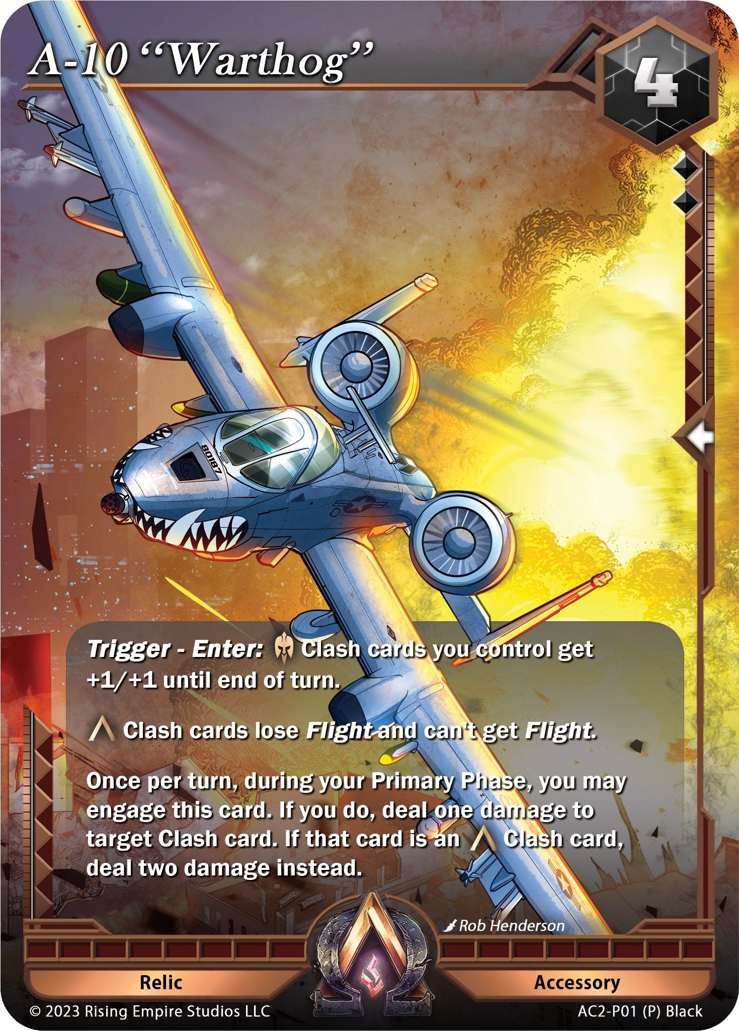 A-10 ’Warthog’ (201) [AC2] - Alpha Clash Single