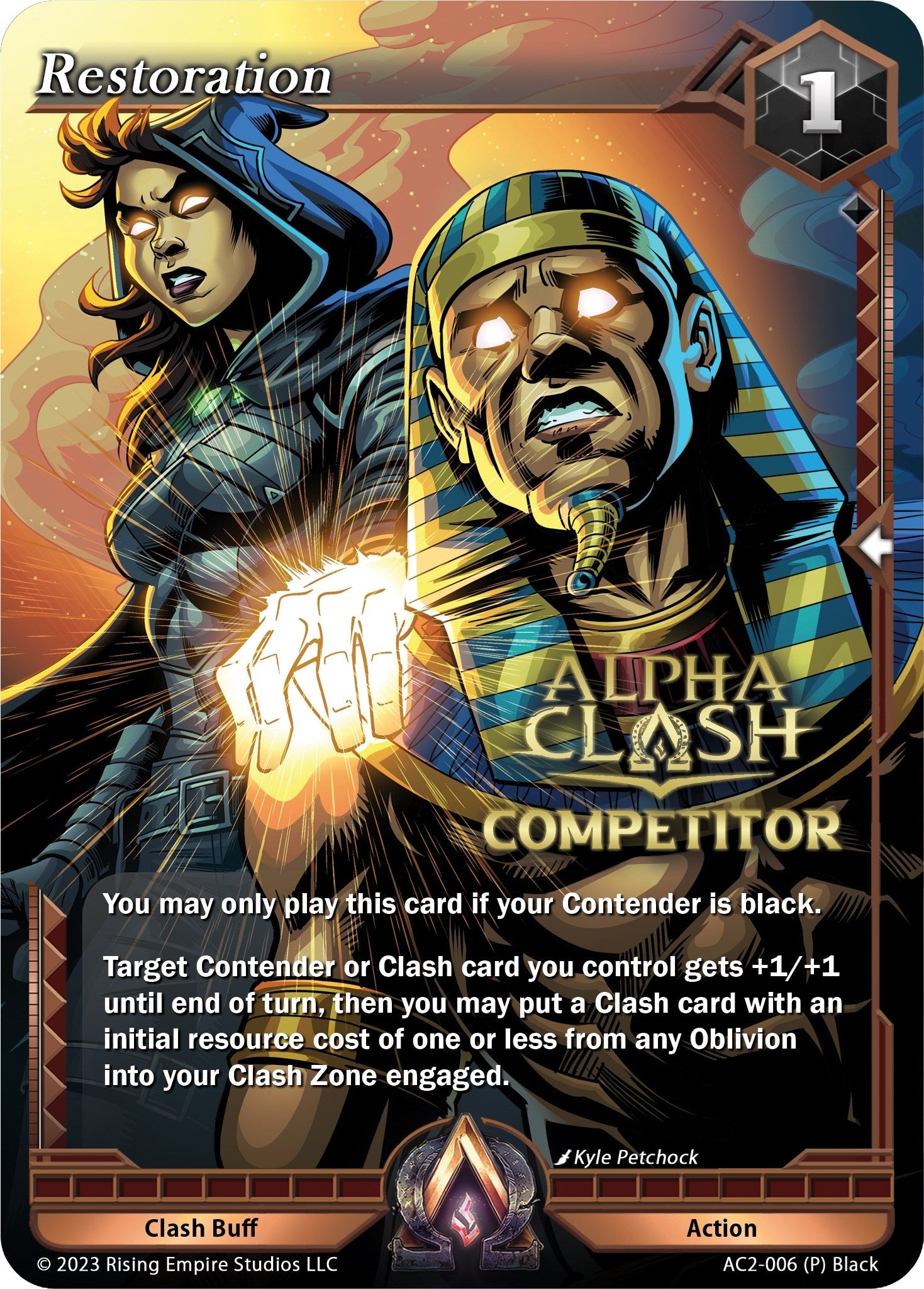 Restoration (Competitor) (2006) [AC2] - Alpha Clash Single