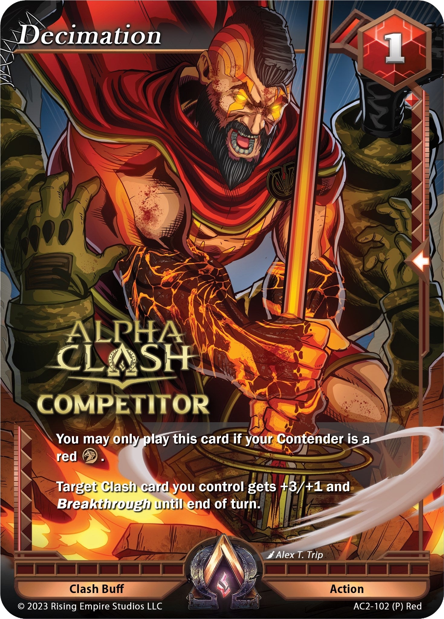 Decimation (Competitor) (2102) [AC2] - Alpha Clash Single