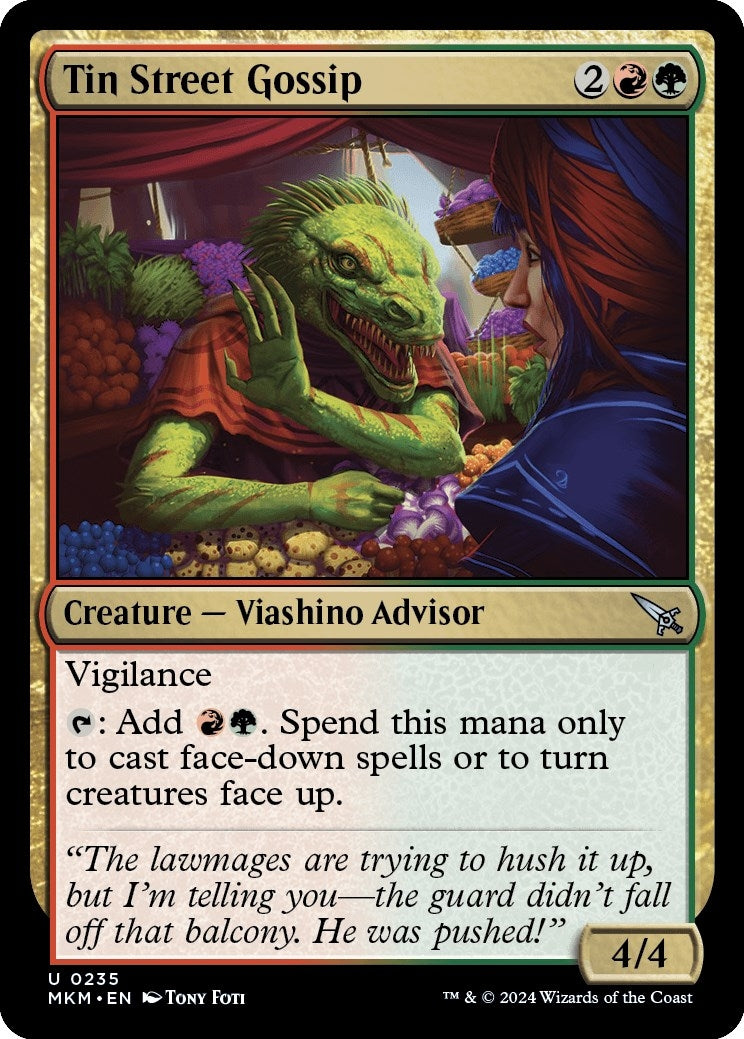 Tin Street Gossip (235) [MKM] - MTG Single