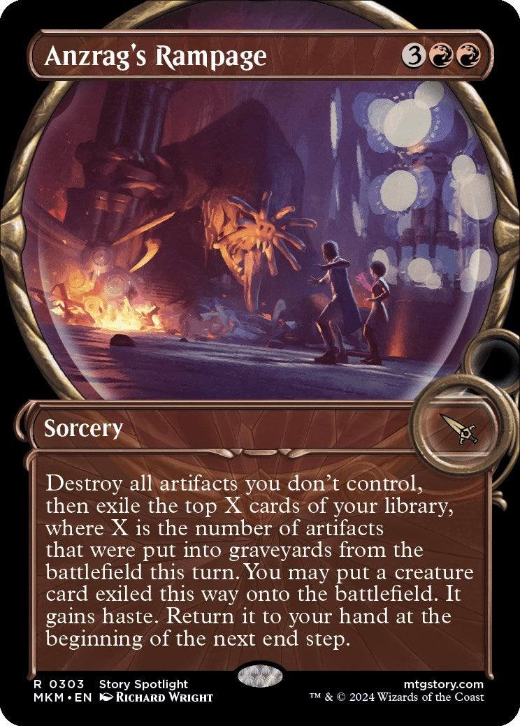 Anzrag’s Rampage (Showcase) (303) [MKM] - MTG Single