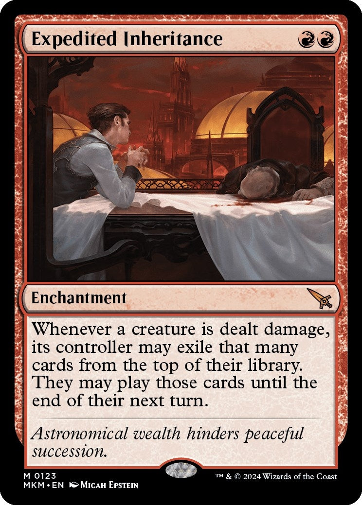 Expedited Inheritance (123) [MKM] - MTG Single