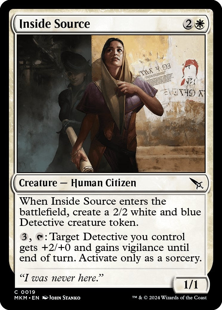 Inside Source (19) [MKM] - MTG Single