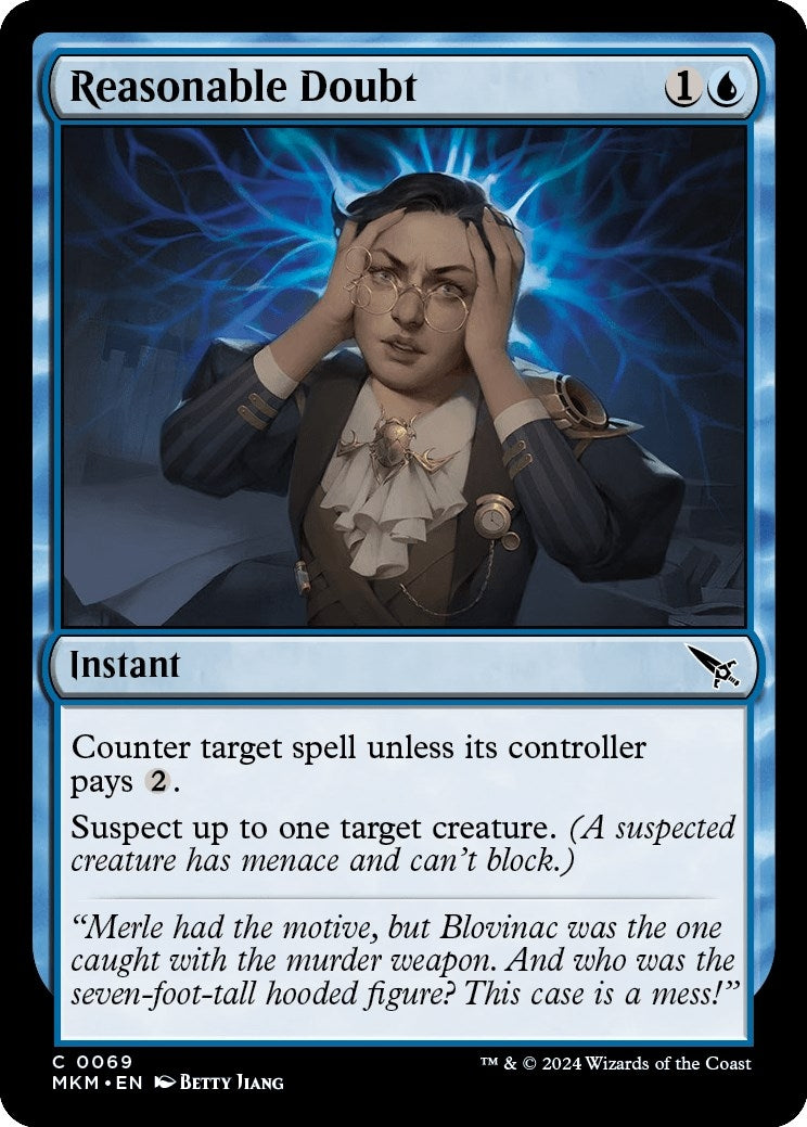 Reasonable Doubt (69) [MKM] - MTG Single