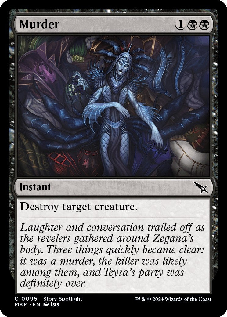 Murder (95) [MKM] - MTG Single