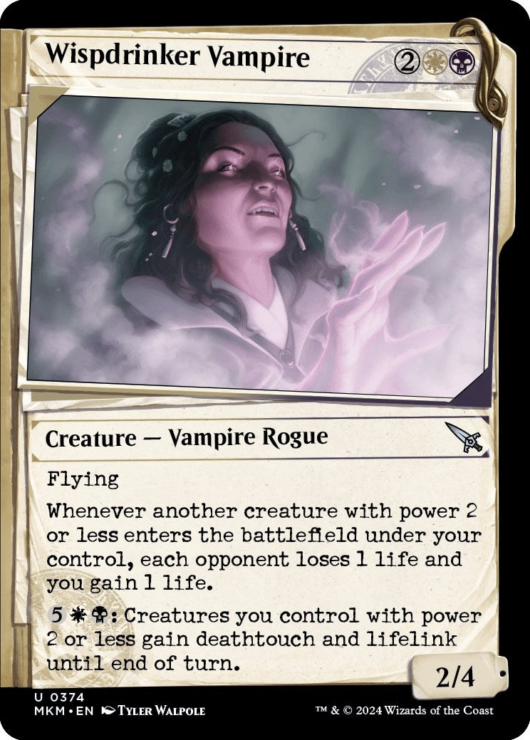 Wispdrinker Vampire (Showcase) (374) [MKM] - MTG Single