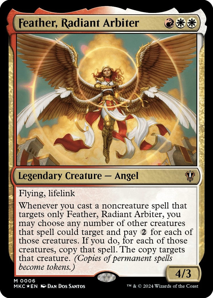 Feather Radiant Arbiter (6) [MKC] - MTG Single