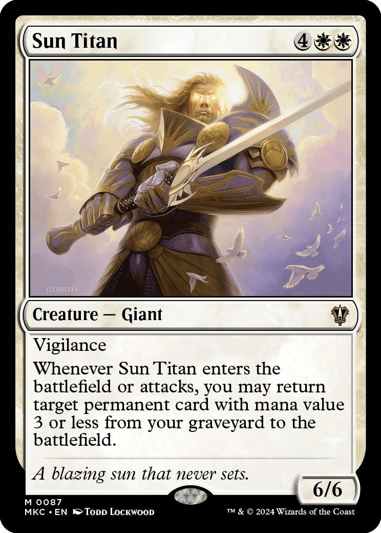 Sun Titan (87) [MKC] - MTG Single