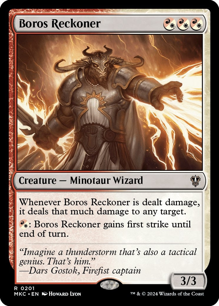 Boros Reckoner (201) [MKC] - MTG Single