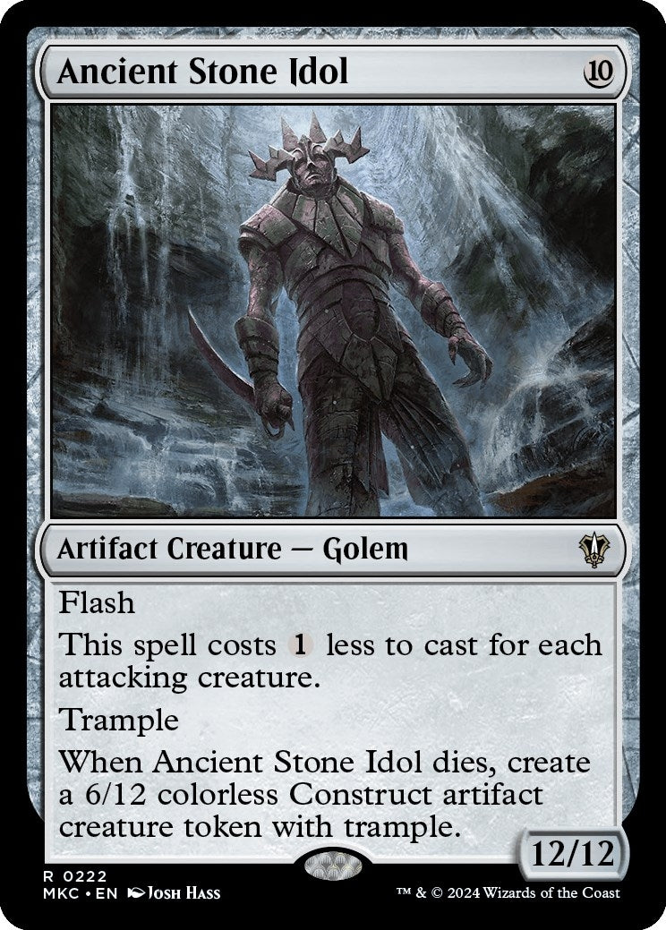 Ancient Stone Idol (222) [MKC] - MTG Single