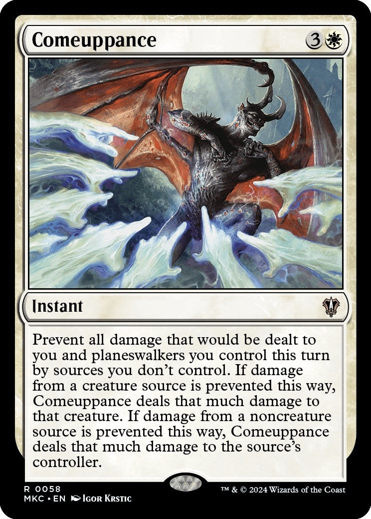Comeuppance (58) [MKC] - MTG Single