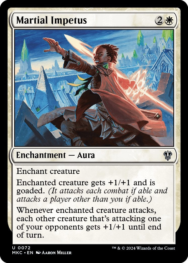 Martial Impetus (72) [MKC] - MTG Single