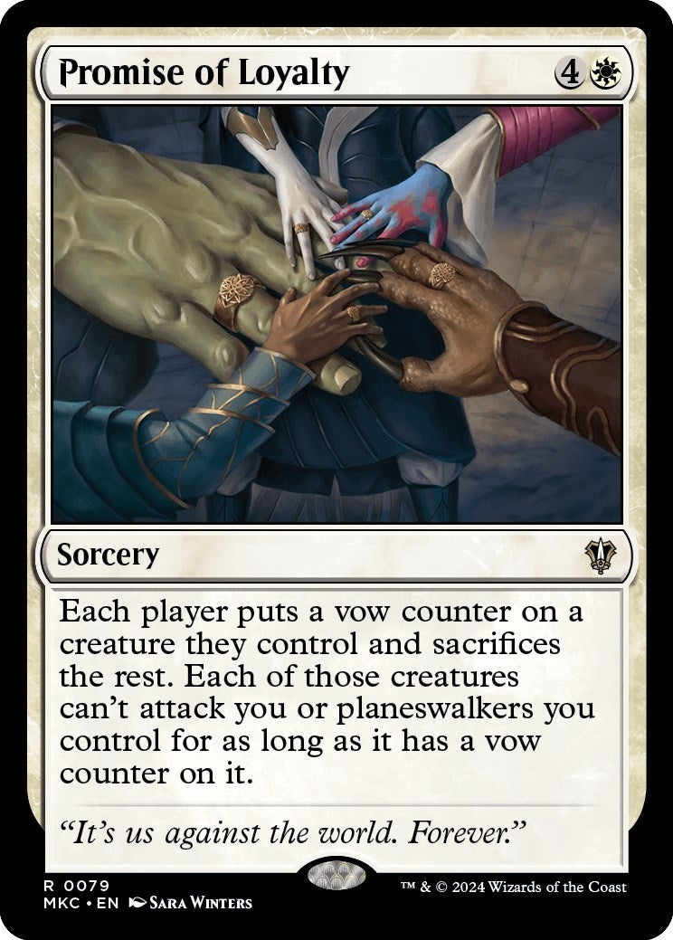 Promise of Loyalty (79) [MKC] - MTG Single