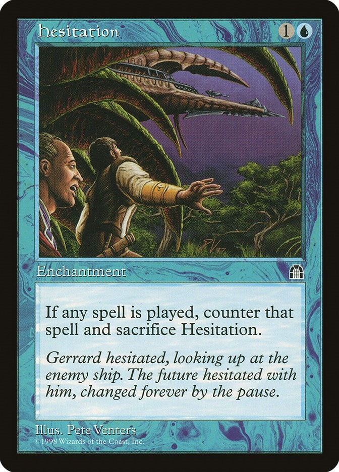 Hesitation [STH] - MTG Single