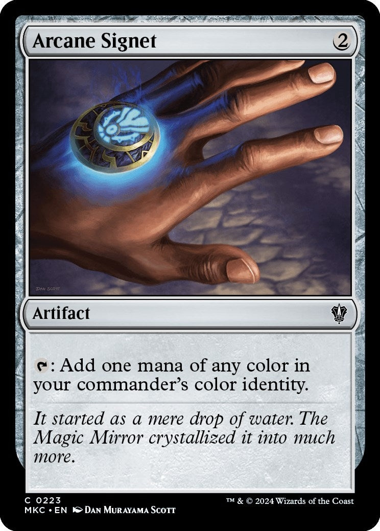 Arcane Signet (223) [MKC] - MTG Single
