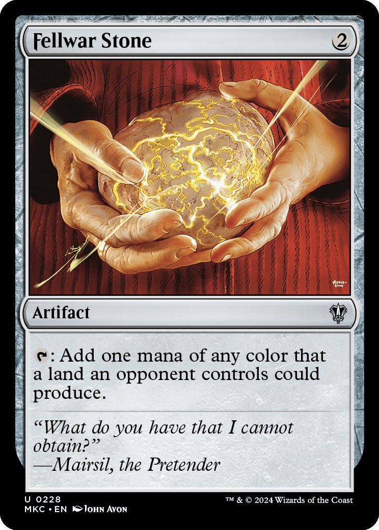 Fellwar Stone (228) [MKC] - MTG Single