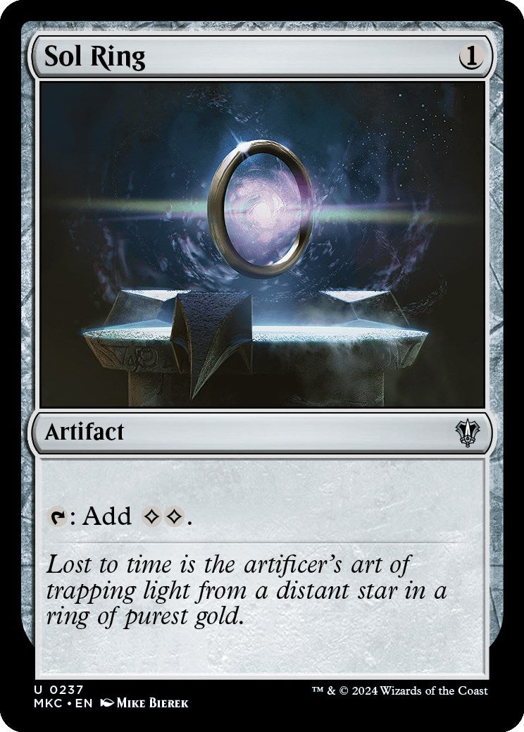 Sol Ring (237) [MKC] - MTG Single