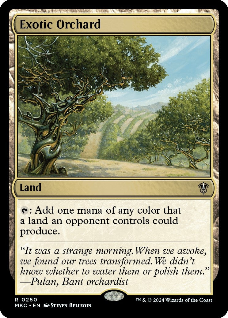 Exotic Orchard (260) [MKC] - MTG Single