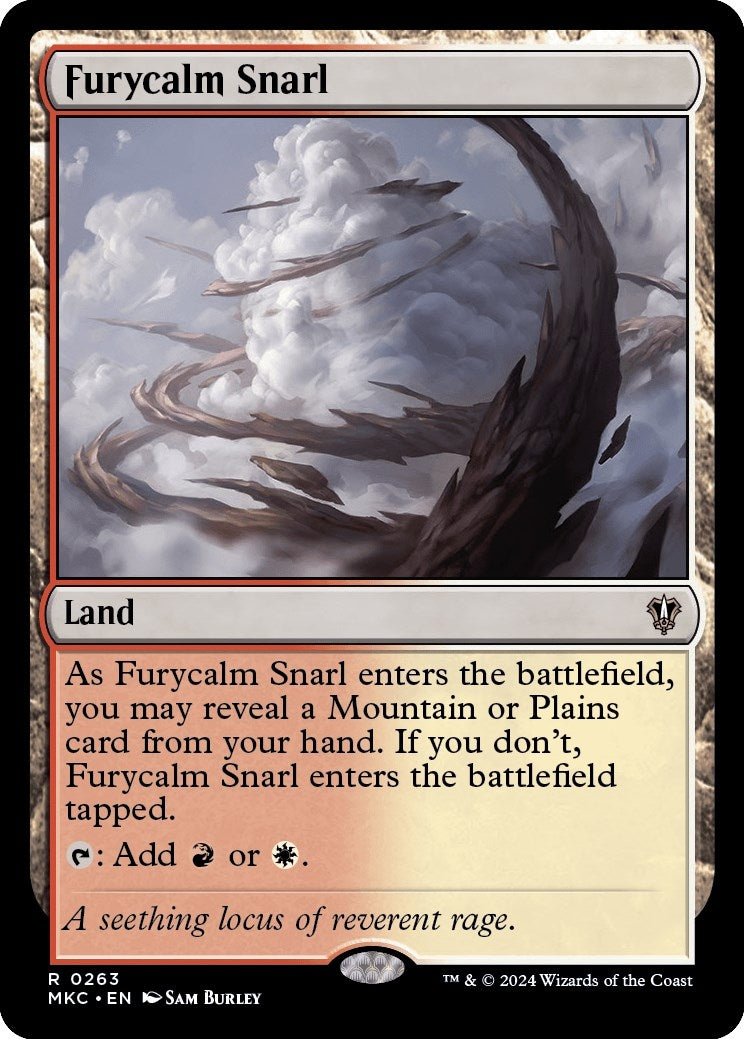 Furycalm Snarl (263) [MKC] - MTG Single