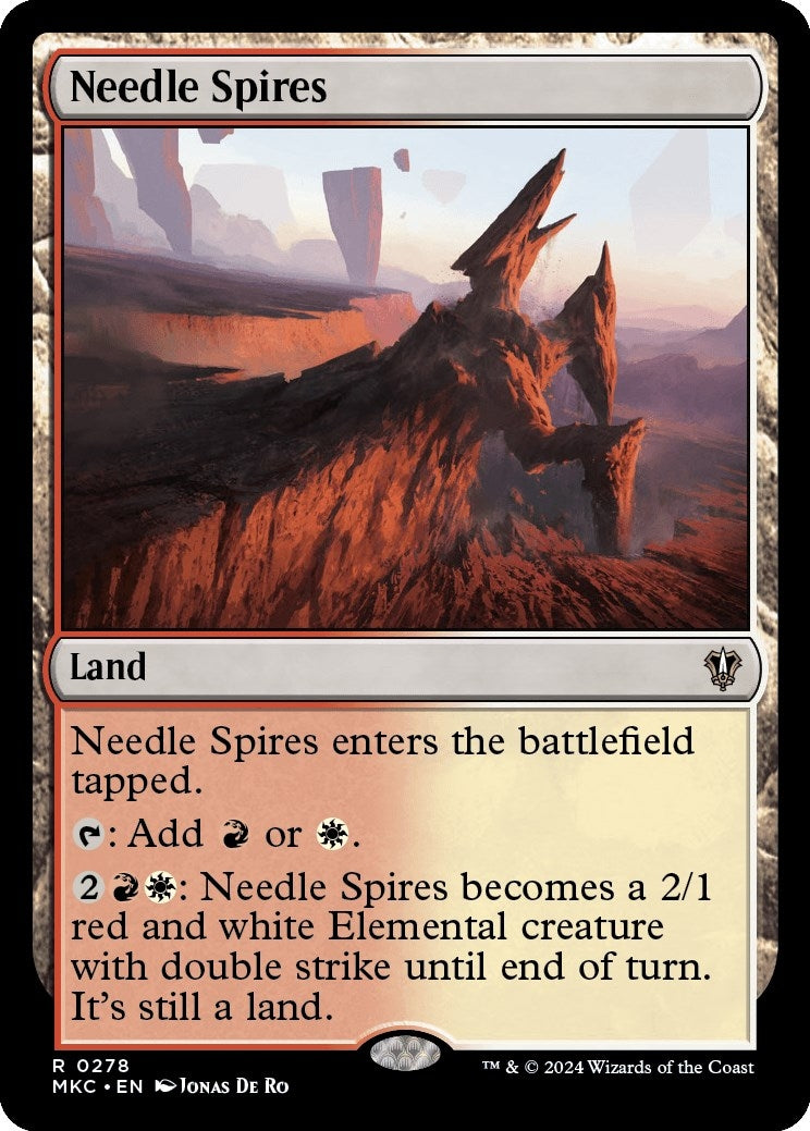Needle Spires (278) [MKC] - MTG Single