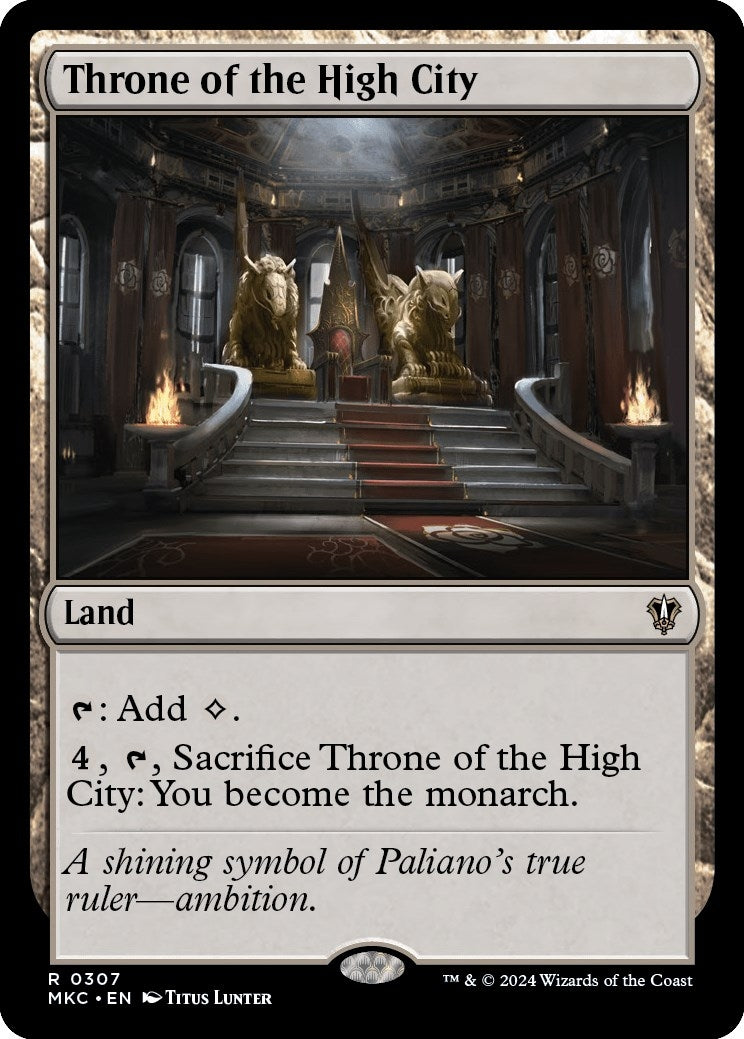 Throne of the High City (307) [MKC] - MTG Single