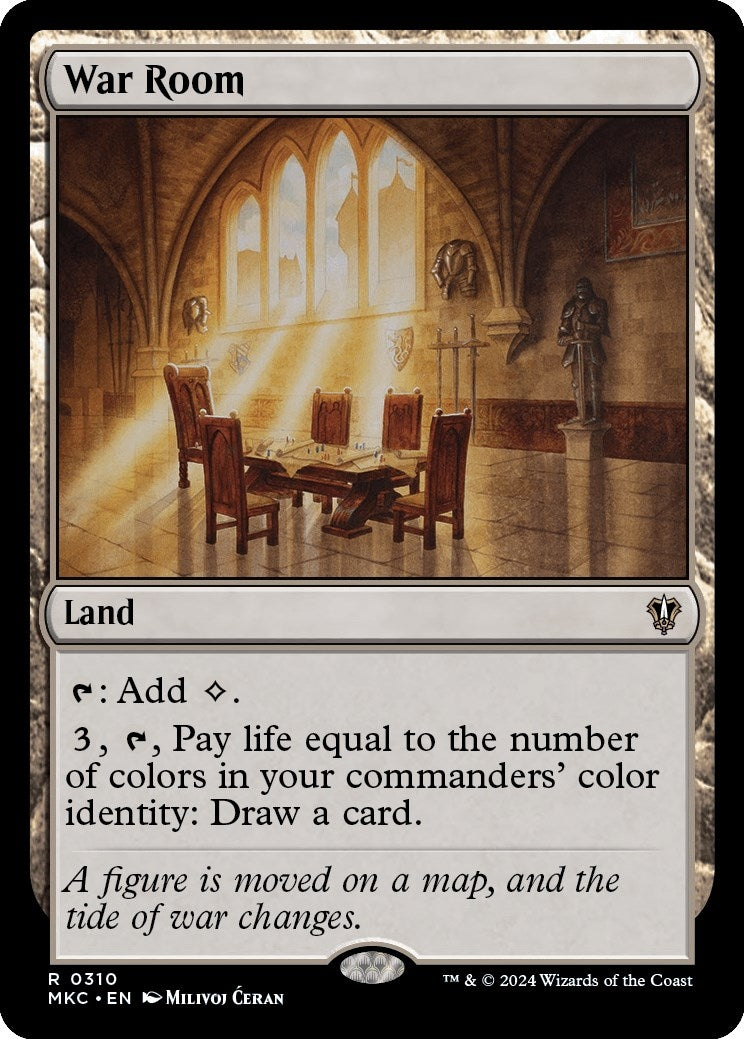 War Room (310) [MKC] - MTG Single