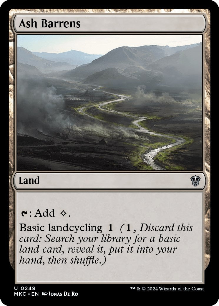 Ash Barrens (248) [MKC] - MTG Single