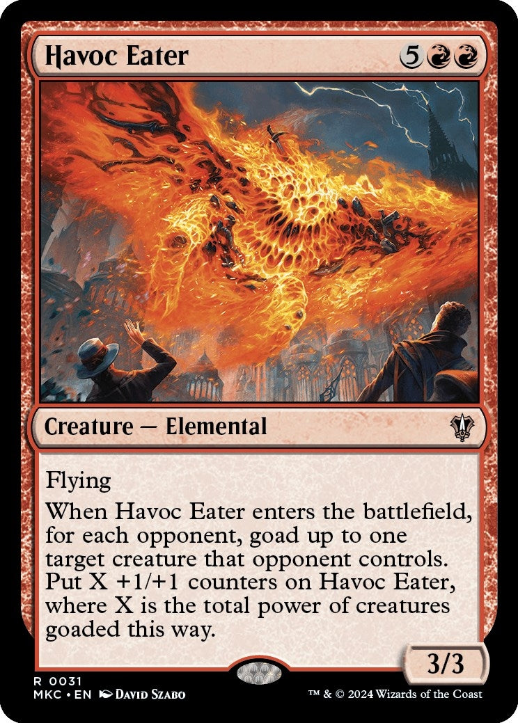 Havoc Eater (31) [MKC] - MTG Single