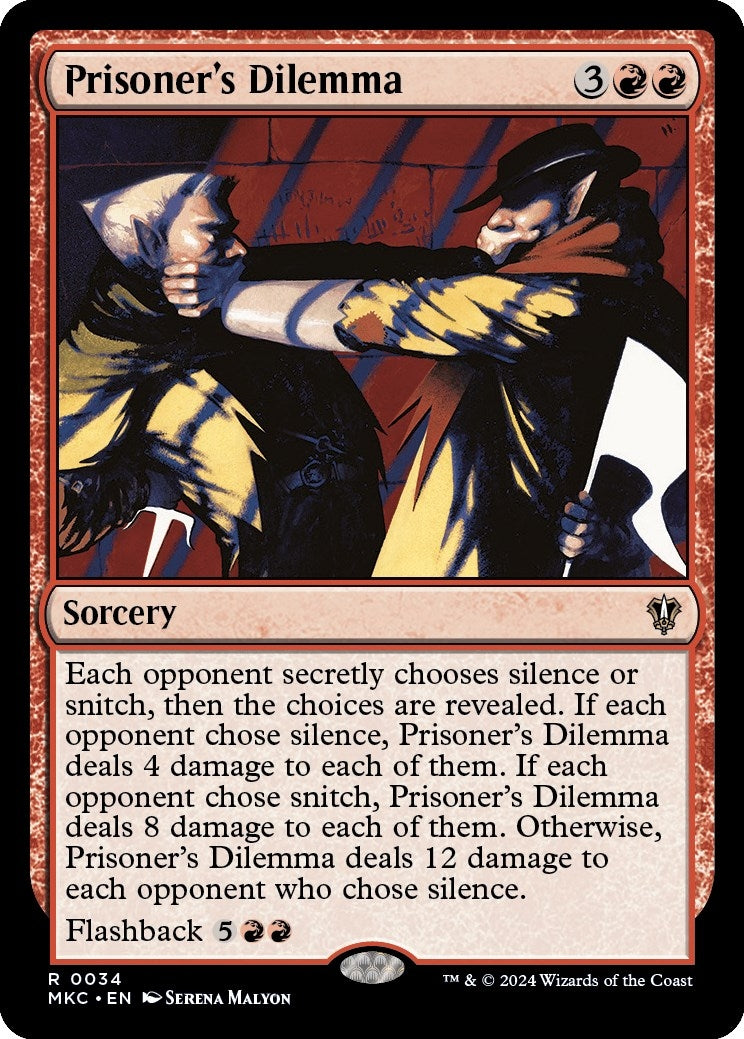 Prisoner’s Dilemma (34) [MKC] - MTG Single