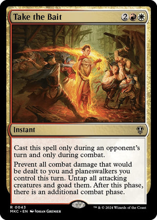Take the Bait (43) [MKC] - MTG Single