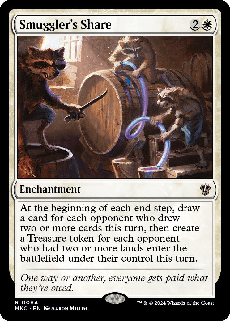 Smuggler’s Share (84) [MKC] - MTG Single