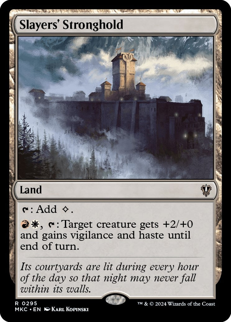 Slayers’ Stronghold (295) [MKC] - MTG Single