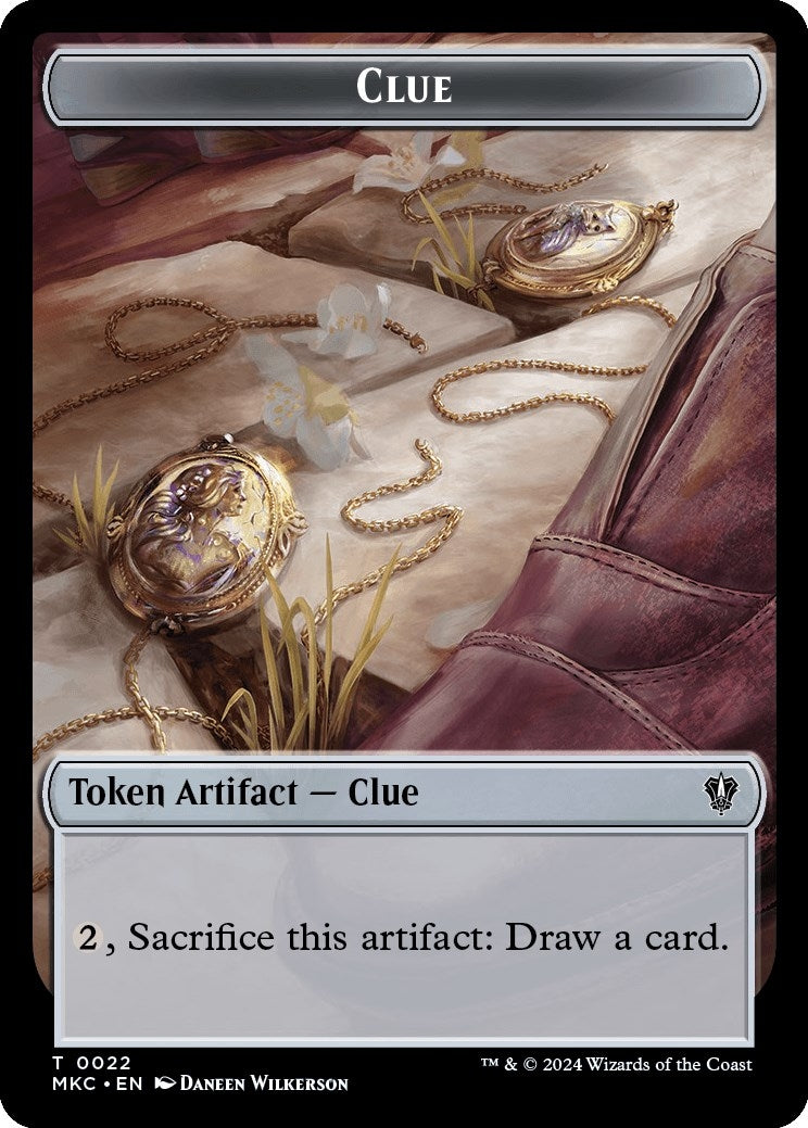 Clue // Insect (0017) Double-Sided Token (0) [MKC] - MTG Single