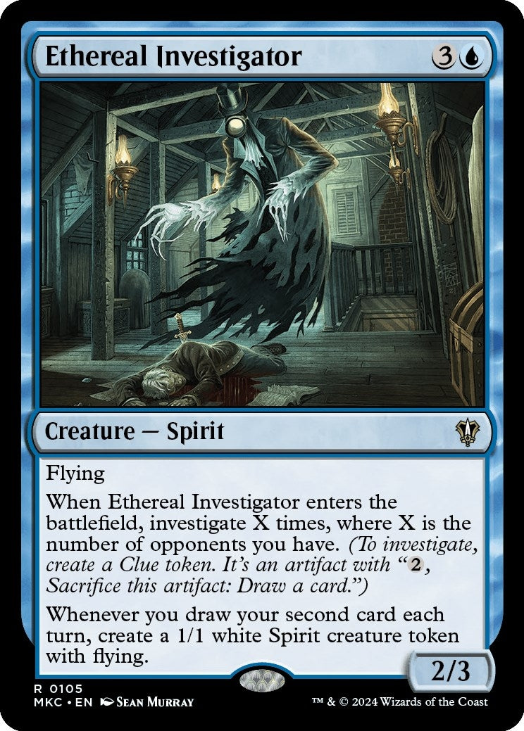 Ethereal Investigator (105) [MKC] - MTG Single