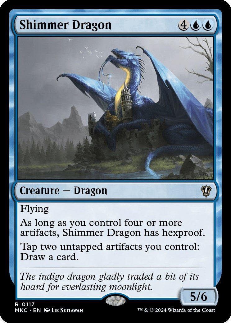 Shimmer Dragon (117) [MKC] - MTG Single