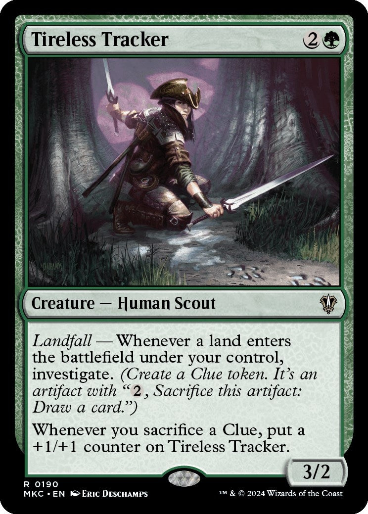 Tireless Tracker (190) [MKC] - MTG Single