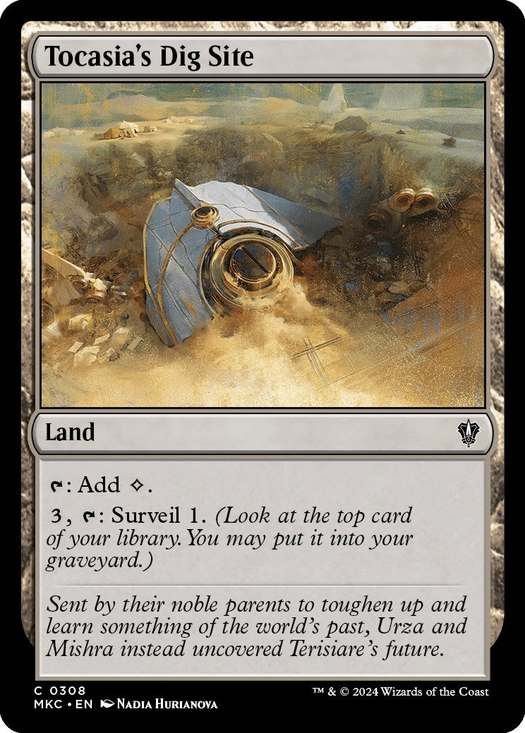 Tocasia’s Dig Site (308) [MKC] - MTG Single