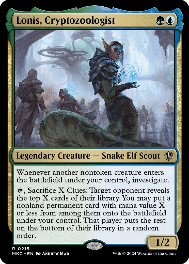 Lonis Cryptozoologist (215) [MKC] - MTG Single