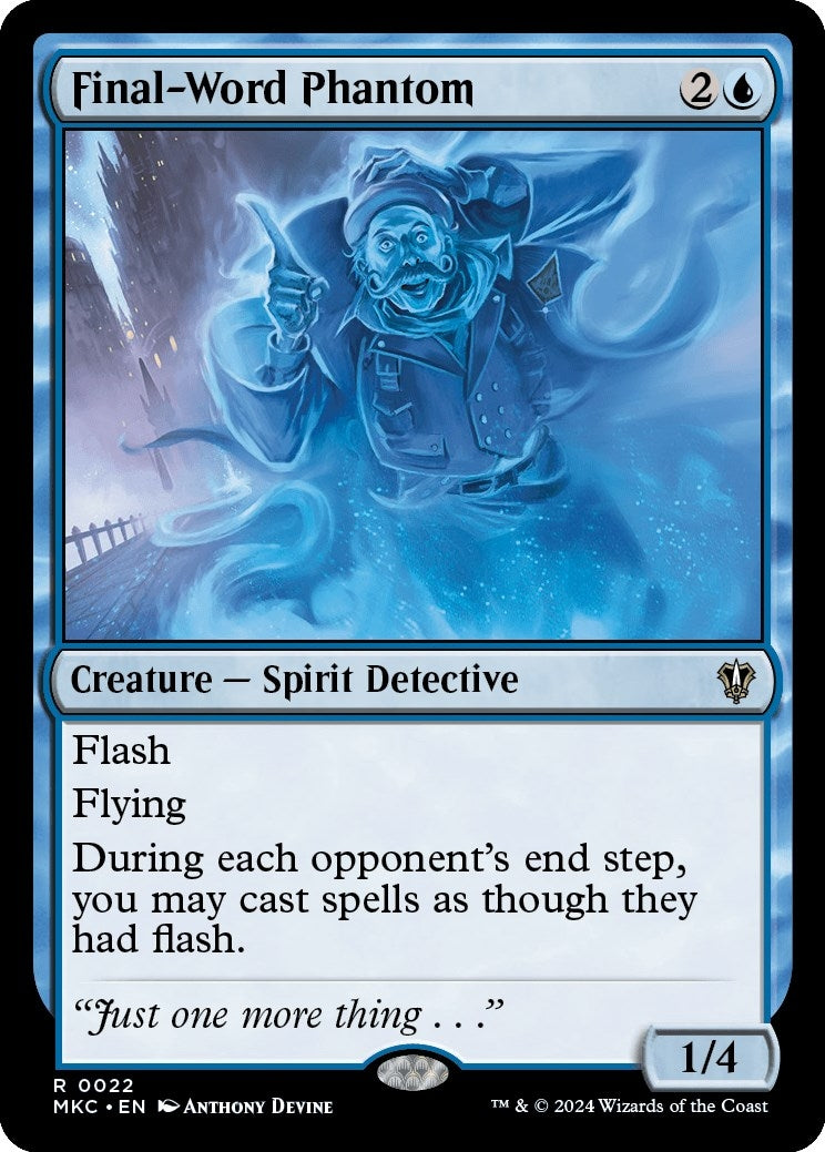 Final-Word Phantom (22) [MKC] - MTG Single