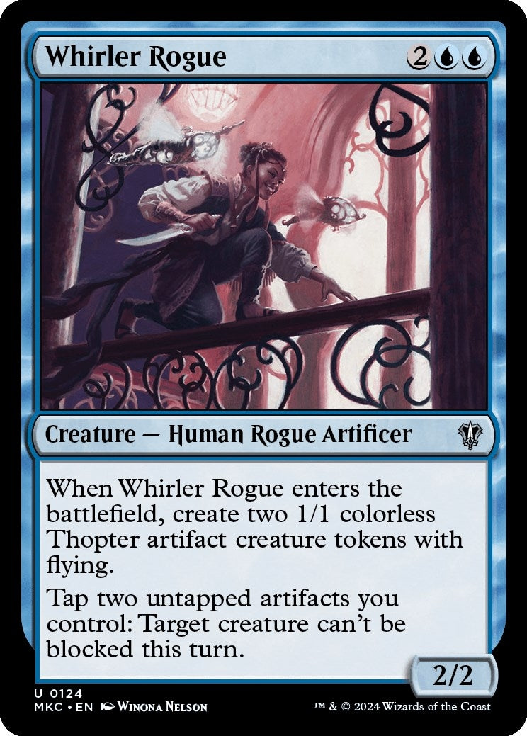 Whirler Rogue (124) [MKC] - MTG Single