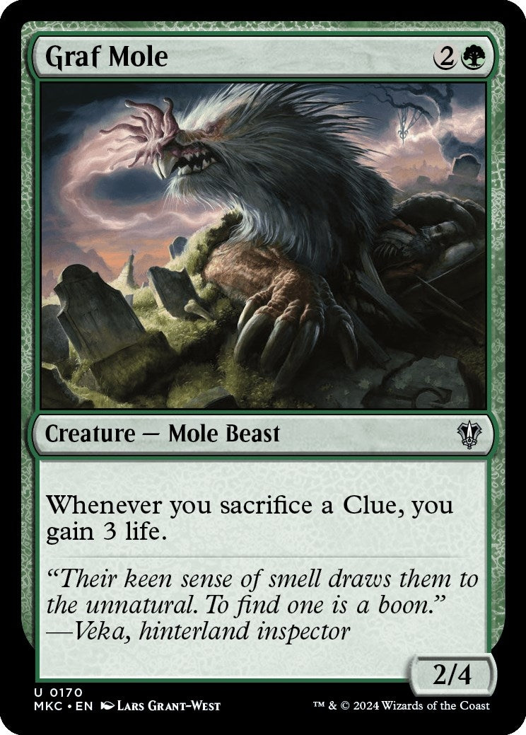 Graf Mole (170) [MKC] - MTG Single