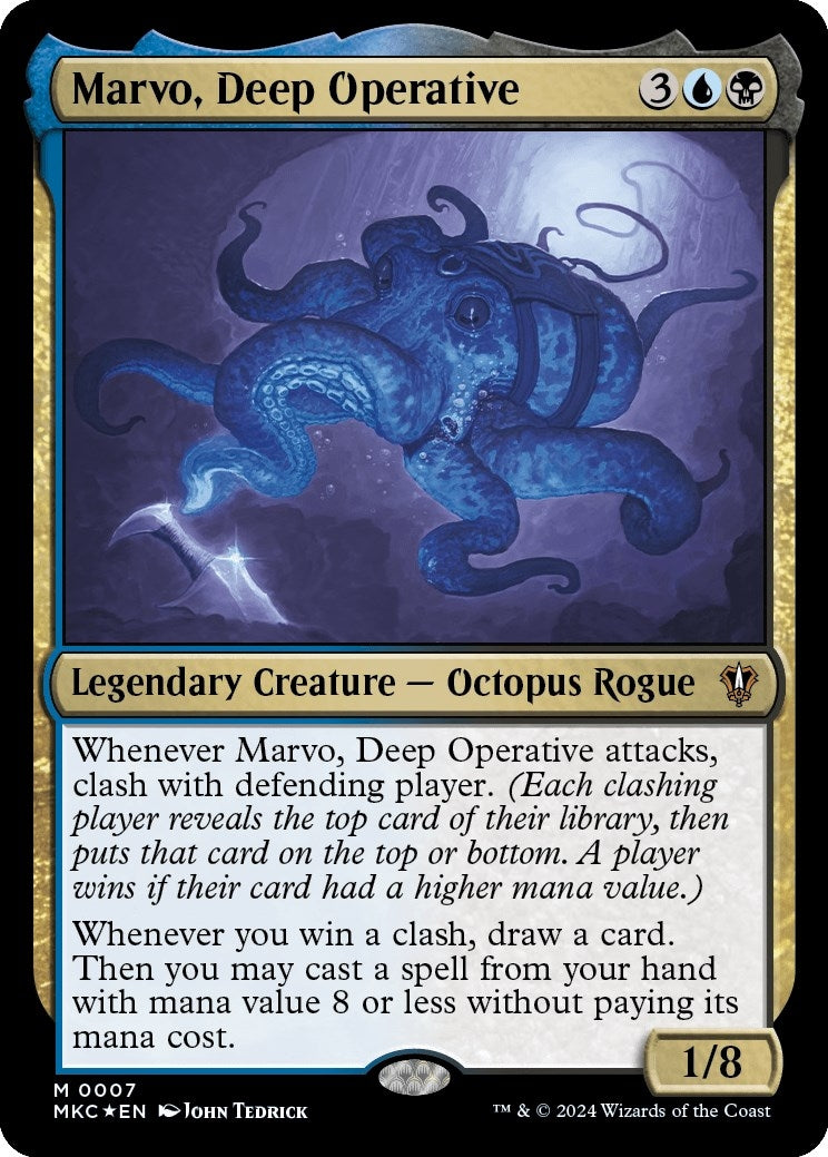 Marvo Deep Operative (7) [MKC] - MTG Single