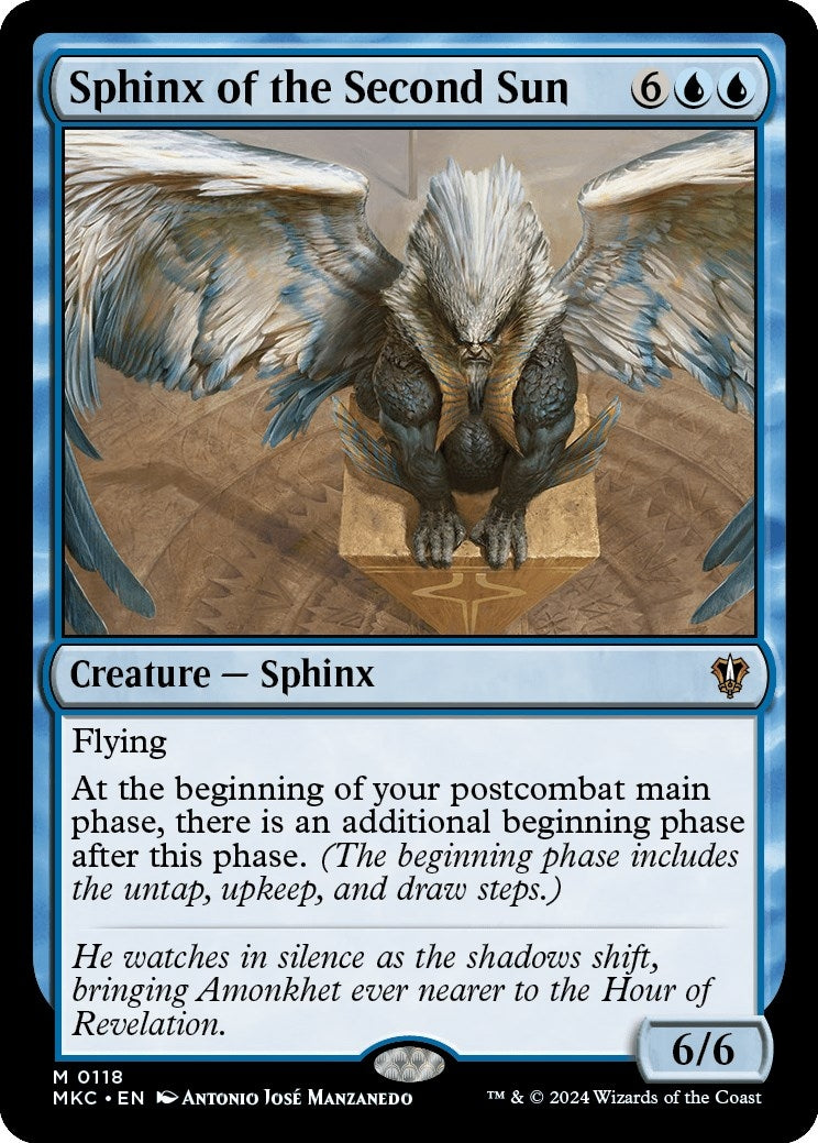 Sphinx of the Second Sun (118) [MKC] - MTG Single