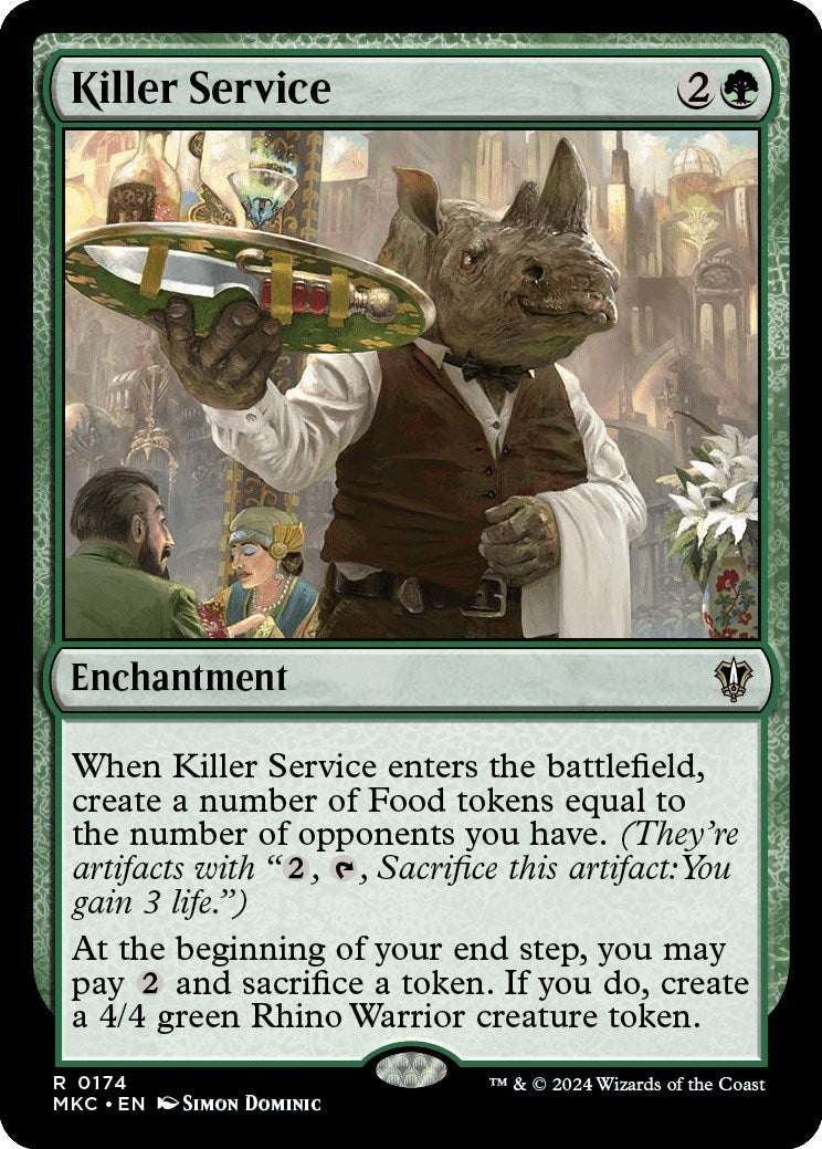 Killer Service (174) [MKC] - MTG Single